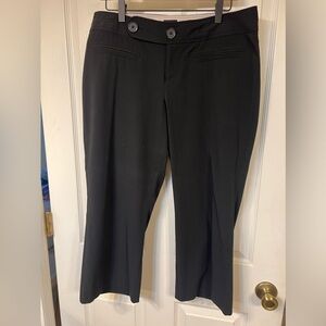 Women’s Mossimo Black Capri Dress Pants Size 12